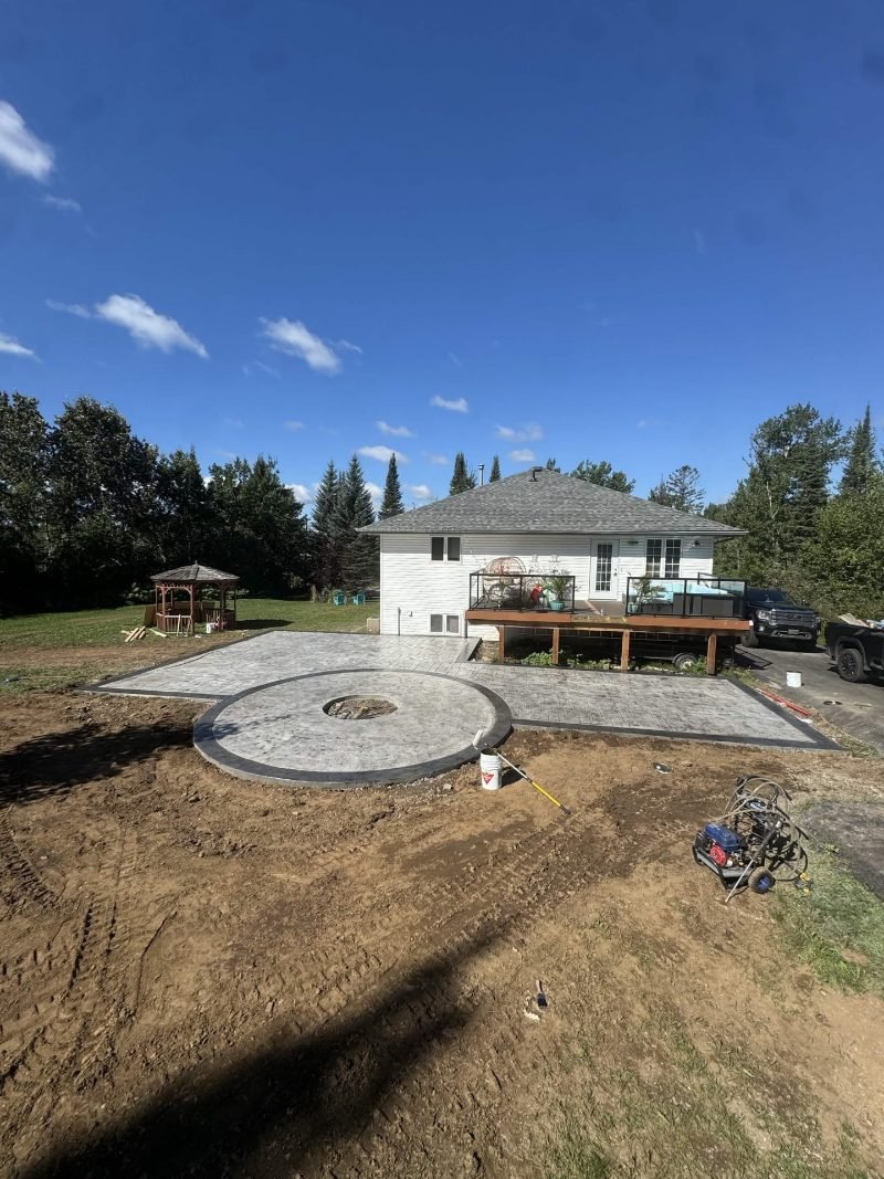 Stamped Concrete Services in Greater Sudbury